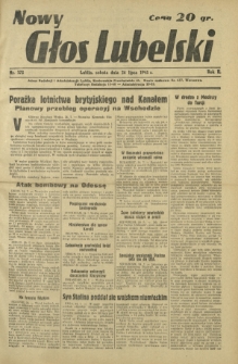 Nowy Głos Lubelski. R. 2, nr 172 (26 lipca 1941)