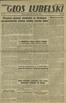 Nowy Głos Lubelski. R. 4, nr 71 (26 marca 1943)
