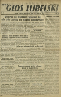 Nowy Głos Lubelski. R. 4, nr 79 (4-5 kwietnia 1943)