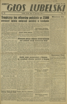 Nowy Głos Lubelski. R. 4, nr 93 (21 kwietnia 1943)