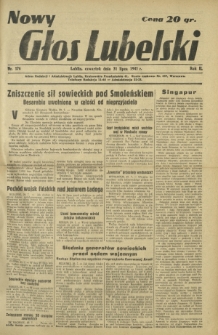 Nowy Głos Lubelski. R. 2, nr 176 (31 lipca 1941)