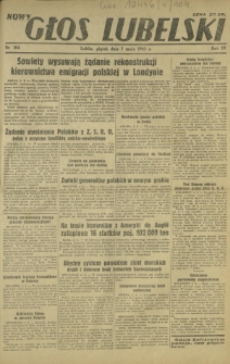 Nowy Głos Lubelski. R. 4, nr 104 (7 maja 1943)
