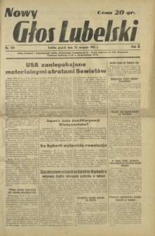 Nowy Głos Lubelski. R. 2, nr 189 (15 sierpnia 1941)