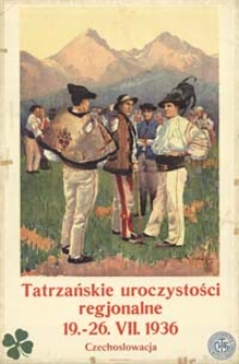 Tatrzańskie uroczystości regjonalne 19.-26. VII. 1936, Czechosłowacja