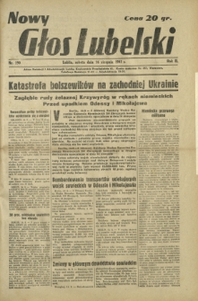 Nowy Głos Lubelski. R. 2, nr 190 (16 sierpnia 1941)
