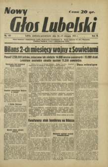 Nowy Głos Lubelski. R. 2, nr 197 (24-25 sierpnia 1941)