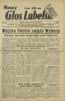 Nowy Głos Lubelski. R. 2, nr 204 (2 września 1941)