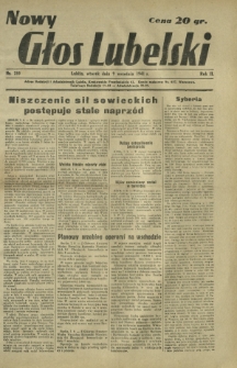 Nowy Głos Lubelski. R. 2, nr 210 (9 września 1941)