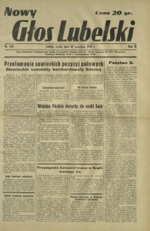 Nowy Głos Lubelski. R. 2, nr 211 (10 września 1941)