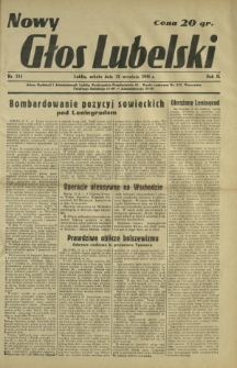 Nowy Głos Lubelski. R. 2, nr 214 (13 września 1941)