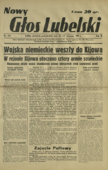 Nowy Głos Lubelski. R. 2, nr 221 (21-22 września 1941)