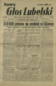 Nowy Głos Lubelski. R. 2, nr 227 (28-29 września 1941)