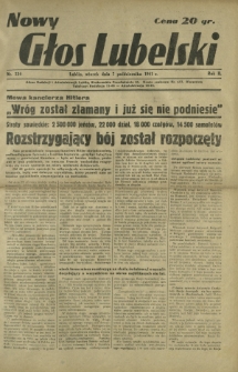 Nowy Głos Lubelski. R. 2, nr 234 (7 października 1941)