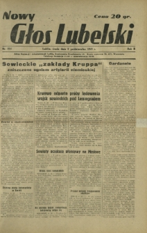 Nowy Głos Lubelski. R. 2, nr 235 (8 października 1941)