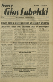 Nowy Głos Lubelski. R. 2, nr 237 (10 października 1941)