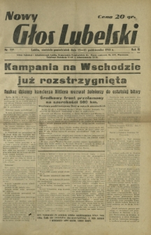 Nowy Głos Lubelski. R. 2, nr 239 (12-13 października 1941)