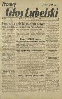 Nowy Głos Lubelski. R. 2, nr 241 (15 października 1941)