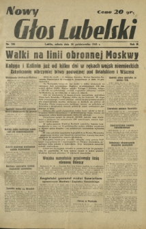 Nowy Głos Lubelski. R. 2, nr 244 (18 października 1941)