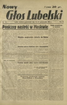 Nowy Głos Lubelski. R. 2, nr 251 (26-27 października 1941)
