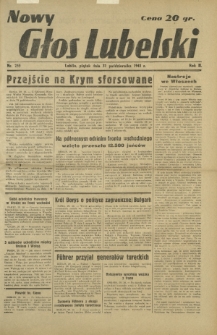 Nowy Głos Lubelski. R. 2, nr 255 (31 października 1941)