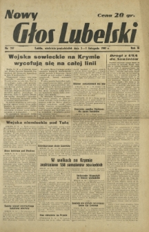 Nowy Głos Lubelski. R. 2, nr 257 (2-3 listopada 1941)