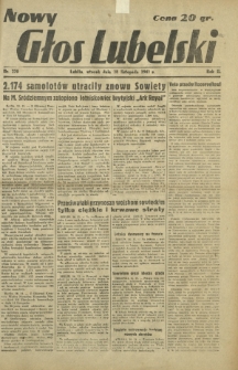 Nowy Głos Lubelski. R. 2, nr 270 (18 listopada 1941)
