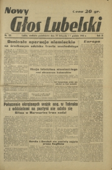Nowy Głos Lubelski. R. 2, nr 281 (30 listopada/1 grudnia 1941)