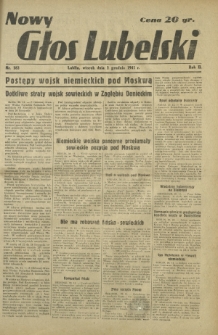 Nowy Głos Lubelski. R. 2, nr 282 (2 grudnia 1941)