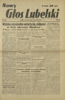 Nowy Głos Lubelski. R. 2, nr 284 (4 grudnia 1941)