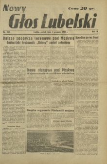 Nowy Głos Lubelski. R. 2, nr 285 (5 grudnia 1941)