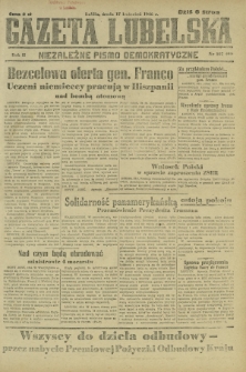 Gazeta Lubelska : niezależne pismo demokratyczne. R. 2, nr 107=416 (17 kwiecień 1946)