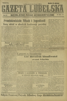 Gazeta Lubelska : niezależne pismo demokratyczne. R. 2, nr 123=432 (5 maj 1946)