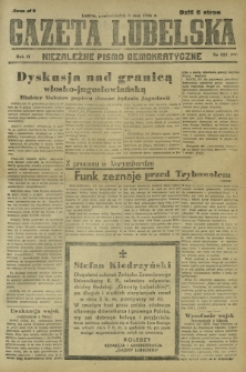 Gazeta Lubelska : niezależne pismo demokratyczne. R. 2, nr 124=433 (6 maj 1946)