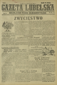 Gazeta Lubelska : niezależne pismo demokratyczne. R. 2, nr 127=436 (9 maj 1946)