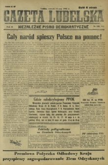 Gazeta Lubelska : niezależne pismo demokratyczne. R. 2, nr 132=441 (14 maj 1946)