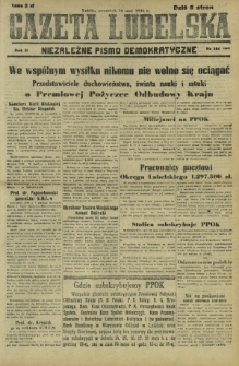 Gazeta Lubelska : niezależne pismo demokratyczne. R. 2, nr 134=443 (16 maj 1946)