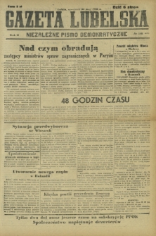 Gazeta Lubelska : niezależne pismo demokratyczne. R. 2, nr 148=457 (30 maj 1946)