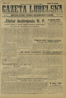 Gazeta Lubelska : niezależne pismo demokratyczne. R. 2, nr 152=461 (3 czeriwec 1946)