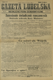 Gazeta Lubelska : niezależne pismo demokratyczne. R. 2, nr 157=466 (8 czerwiec 1946)