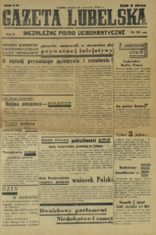 Gazeta Lubelska : niezależne pismo demokratyczne. R. 2, nr 169=478 (21 czerwiec 1946)