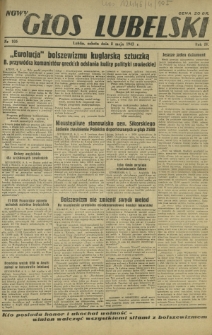 Nowy Głos Lubelski. R. 4, nr 105 (8 maja 1943)