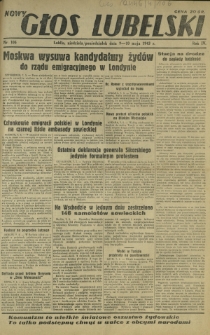 Nowy Głos Lubelski. R. 4, nr 106 (9-10 maja 1943)