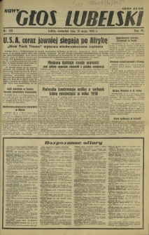 Nowy Głos Lubelski. R. 4, nr 115 (20 maja 1943)