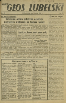 Nowy Głos Lubelski. R. 4, nr 116 (21 maja 1943)