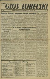 Nowy Głos Lubelski. R. 4, nr 130 (6-7 czerwca 1943)