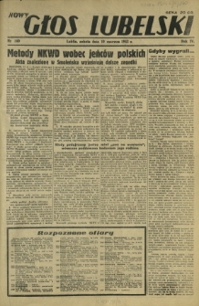 Nowy Głos Lubelski. R. 4, nr 140 (19 czerwca 1943)