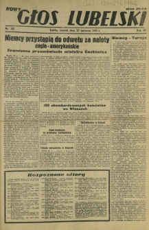 Nowy Głos Lubelski. R. 4, nr 142 (22 czerwca 1943)