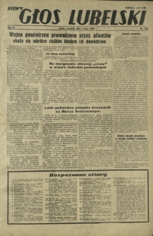 Nowy Głos Lubelski. R. 4, nr 150 (1 lipca 1943)