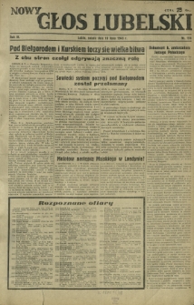 Nowy Głos Lubelski. R. 4, nr 158 (10 lipca 1943)