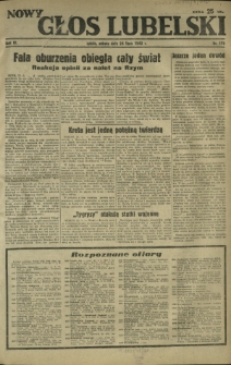 Nowy Głos Lubelski. R. 4, nr 170 (24 lipca 1943)